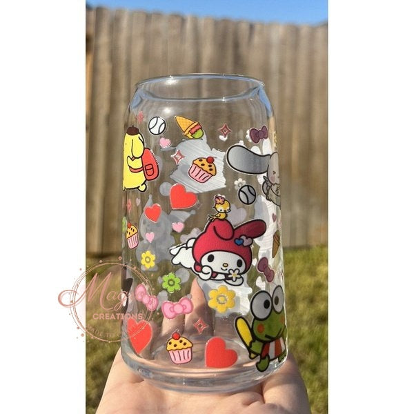 Kitty and Friends Libbey Glass Cup