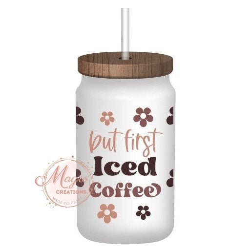 Iced Coffee Libbey Glass Drink Cup