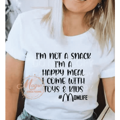 Screen Printed Adult T-Shirt "I'm not..."