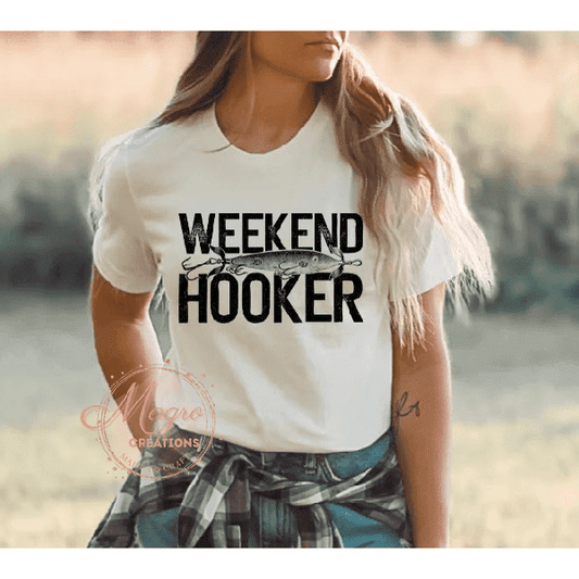 Screen Printed Adult T-Shirt "Weekend..."